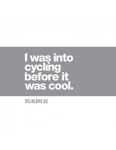 I was into cycling before it was cool Mug