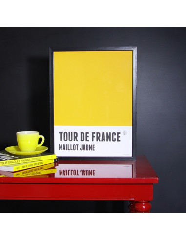 Maillot Jaune Tour de France Framed Print