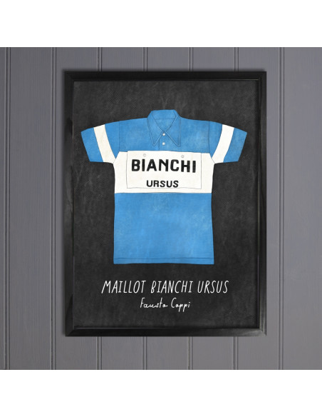 Bianchi Ursus Cycle jersey Print
