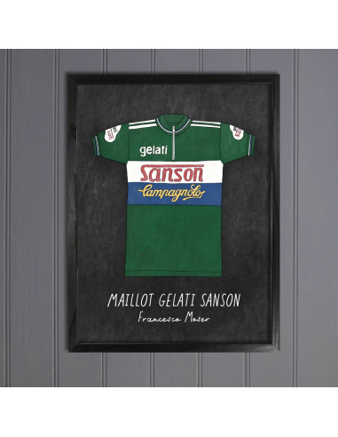 Gelati Sanson Campagnolo Cycle Jersey Print