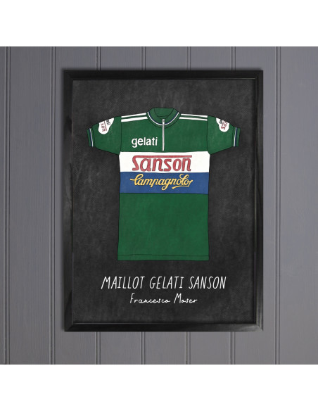 Gelati Sanson Campagnolo Cycle Jersey Print