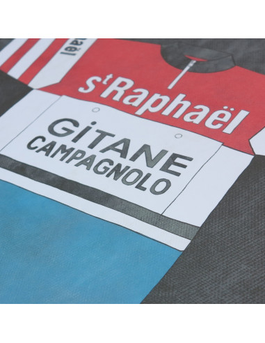 St. Raphael Gitane Campagnolo Cycle Jersey Print
