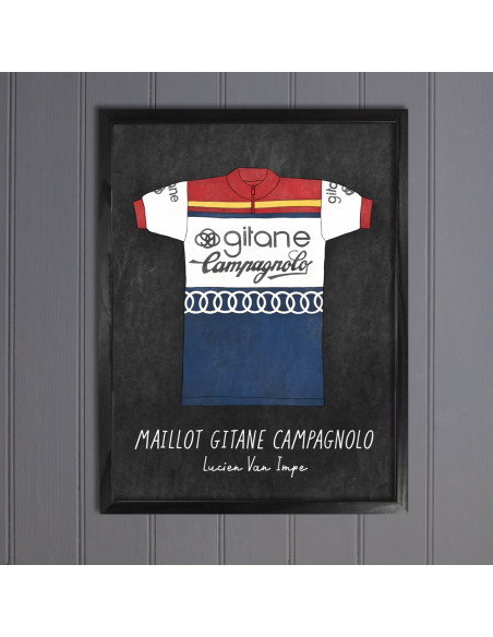 Gitane Campagnolo Cycle Jersey Print