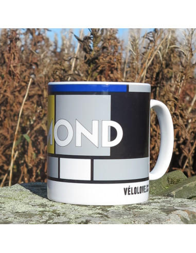Greg Lemond La Vie Claire Mondrian Mug
