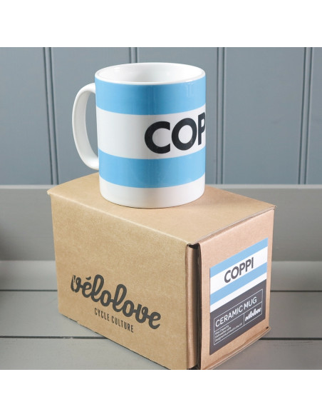 Fausto Coppi Bianchi Mug