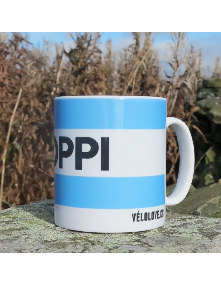 Fausto Coppi Bianchi Mug