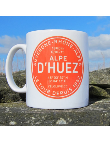 Alpe DHuez Dutch Orange Mug