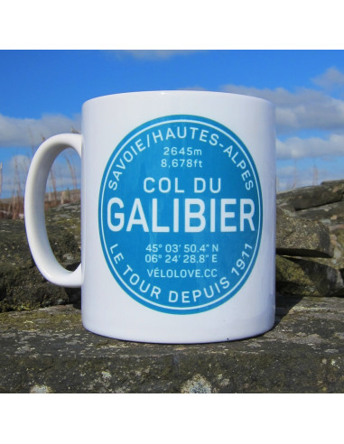 Col Du Galibier Cycling Mug