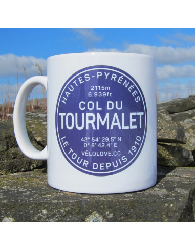 Col Du Tourmalet Cycling Mug
