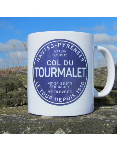 Col Du Tourmalet Cycling Mug