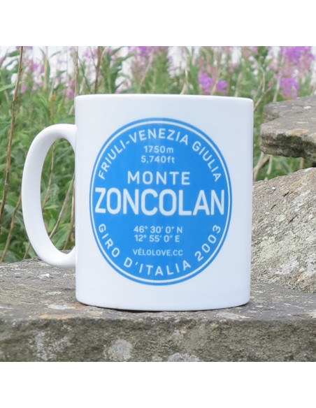 Monte Zoncolan Cycling Mug