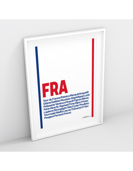 France Cycling Nation Print