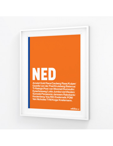 Holland Cycling Nation Print
