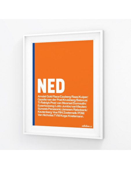 Holland Cycling Nation Print