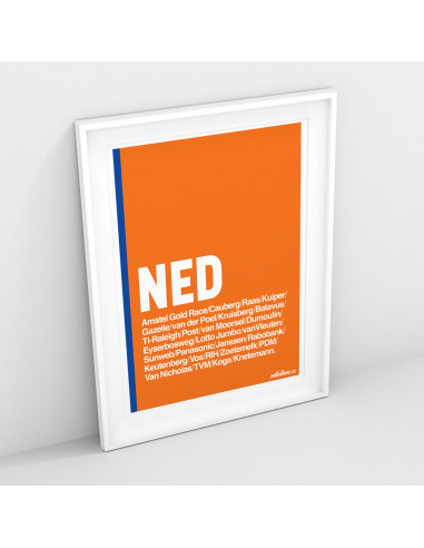 Holland Cycling Nation Print