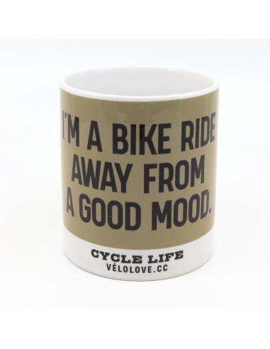 I'm A Bike Ride Away From A Good Mood Mug