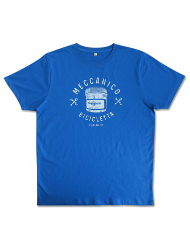 Campagnolo Special Grease Organic Blue Tshirt