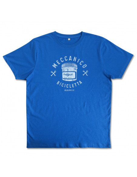 Campagnolo Special Grease Organic Blue Tshirt