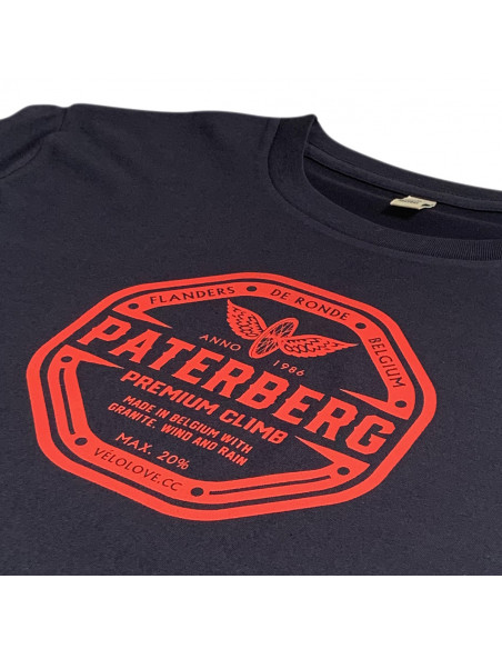 Paterberg Beer Label Organic Navy T-Shirt