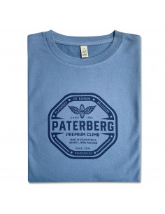 Paterberg Beer Label Faded Denim Organic T-Shirt