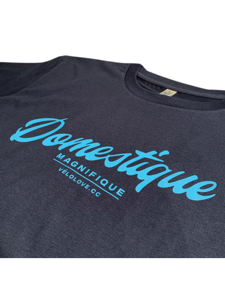 Domestique Magnifique Cool Grey Organic T-shirt