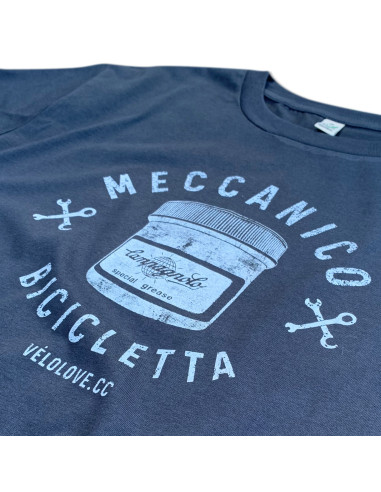 Campagnolo Meccanico Special Grease Ink Grey tshirt