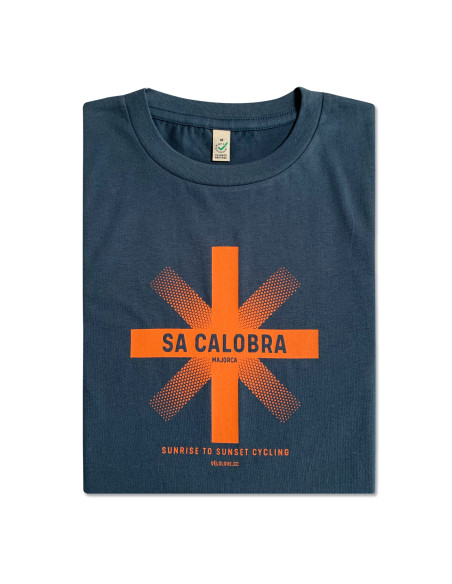 Sa Calobra Sunshine Denim Blue Organic Tshirt