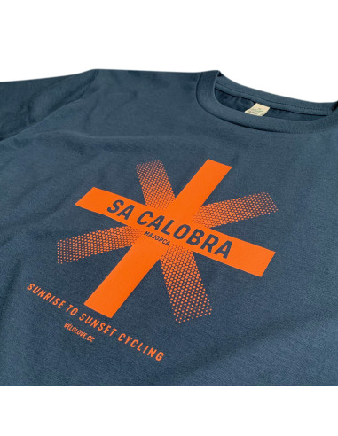 Sa Calobra Sunshine Denim Blue Organic Tshirt