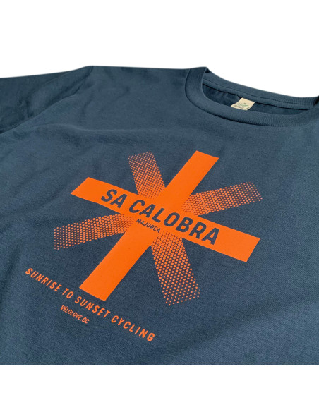 Sa Calobra Sunshine Denim Blue Organic Tshirt