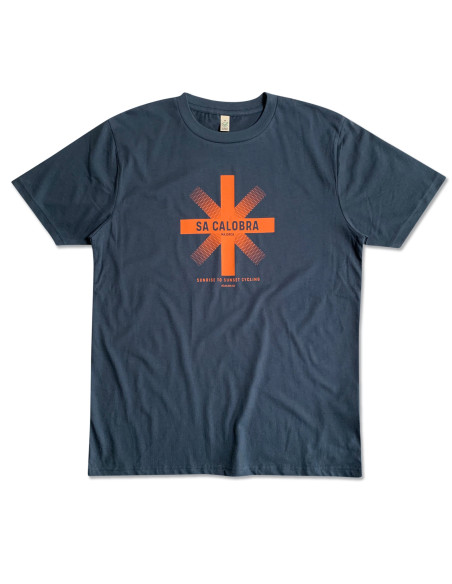 Sa Calobra Sunshine Denim Blue Organic Tshirt