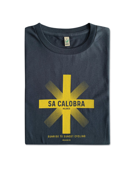 Sa Calobra Sunshine Ink Grey Organic Tshirt