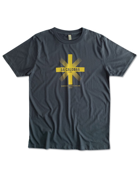 Sa Calobra Sunshine Ink Grey Organic Tshirt
