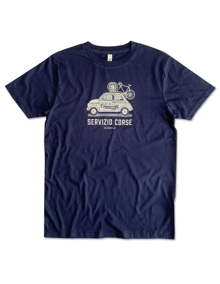Fiat 500 Servizio Corse Organic Tshirt