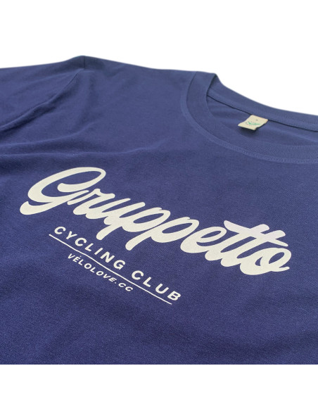 Gruppetto Cycling Club Organic Navy Tshirt