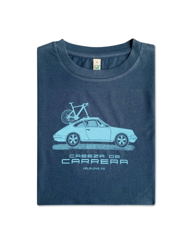 Porsche Cabeza de Carrera Organic Denim Tshirt