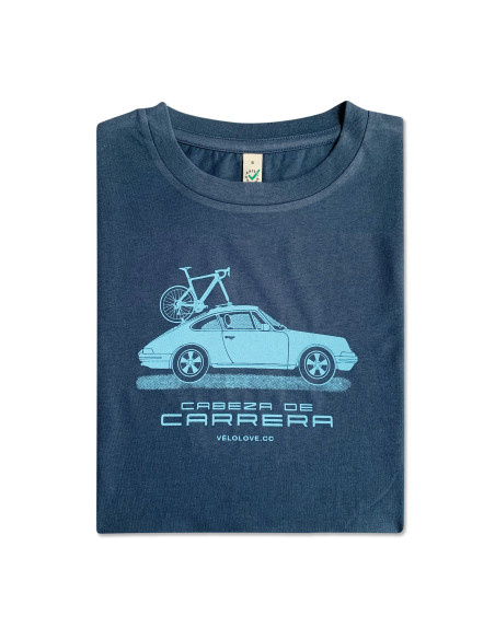 Porsche Cabeza de Carrera Organic Denim Tshirt