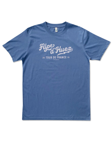 Alpe D'Huez Light Denim and Bone Organic Tshirt