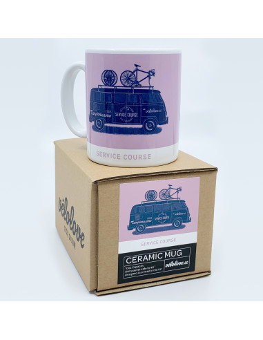 VW Service Course Combi Van Gloss Mug