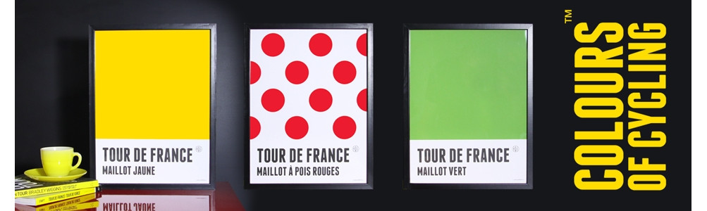 Vélolove Colours of cycling prints