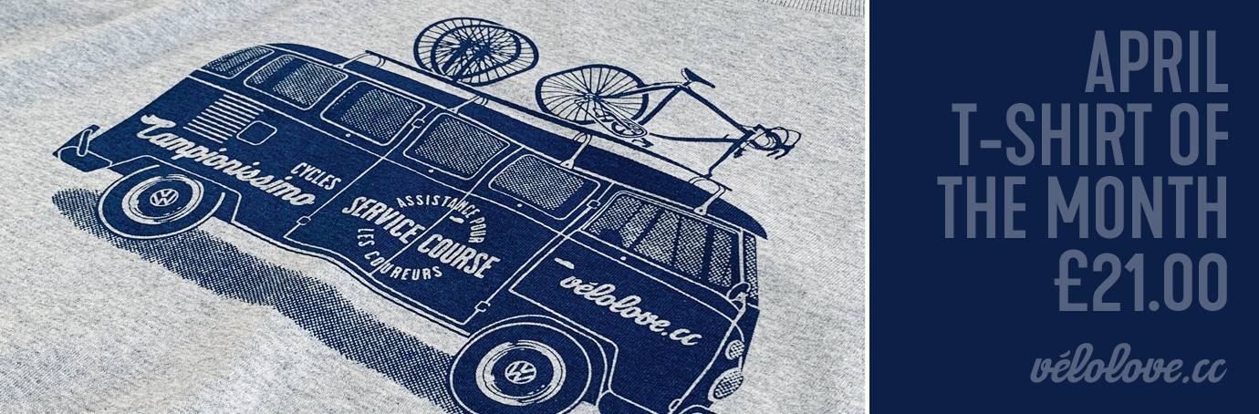 V&eacute;lolove April Tee of the Month