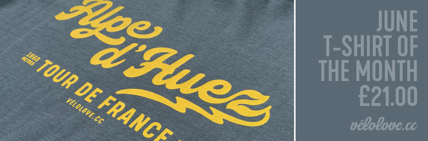 V&eacute;lolove June tee of the month